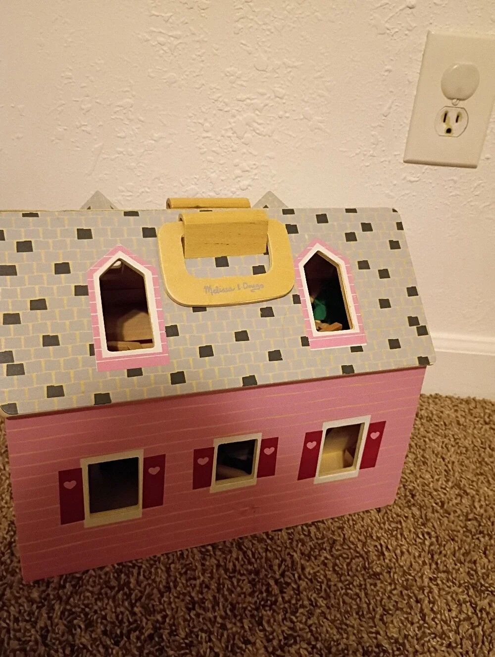 Melissa and Doug wooden house